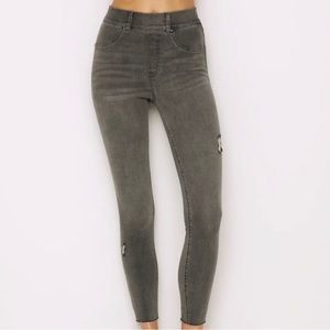 Gray spanx jeggings XL